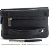 Классический мужской кожаный клатч на молнии IP Collection 98132-2 Black k.1