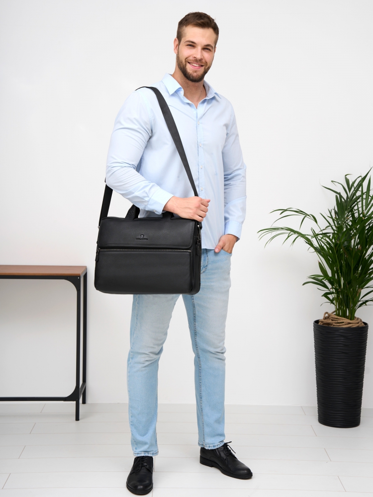 Деловая мужская сумка для ноутбука Paul Rayner 1945010-1