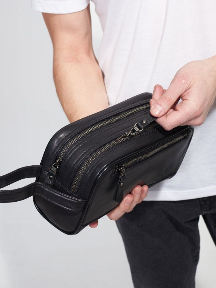 Несессер мужской кожаный Paul Rayner