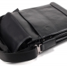 Сумка планшет из черной натуральной кожи Paul Rayner 0037836-4