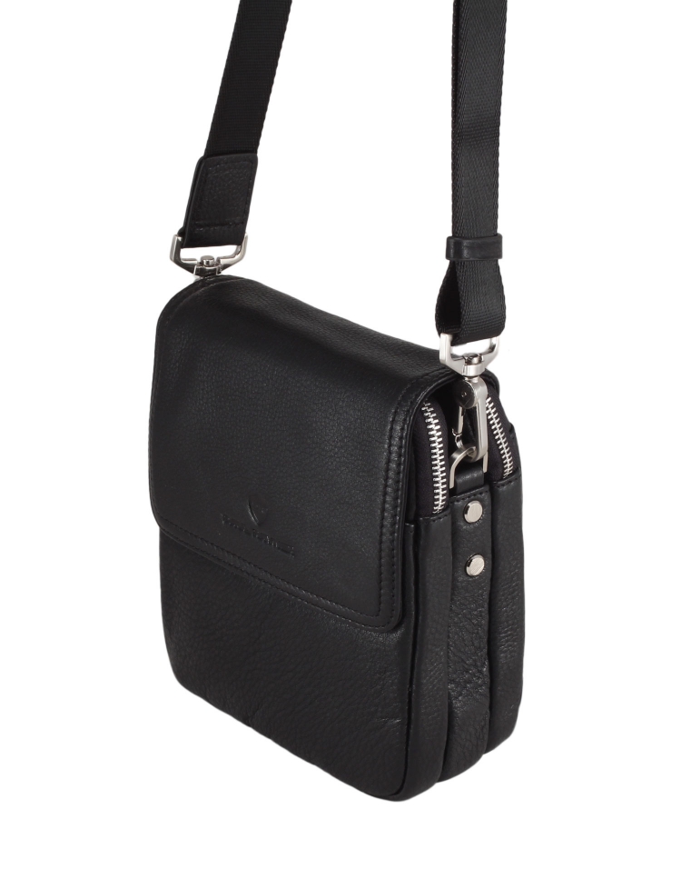 Компактная мужская сумка Paul Rayner 0038902-1S-007 black_3