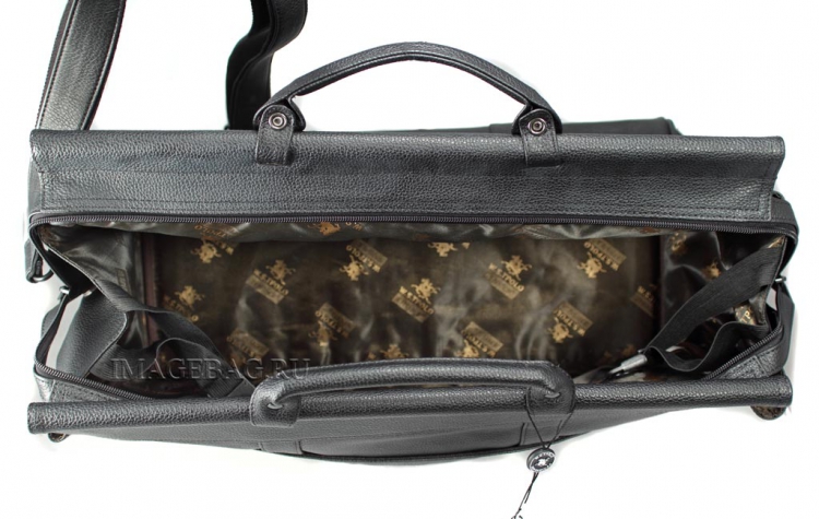 Дорожная сумка саквояж из натуральной кожи WST Polo F-01.3.