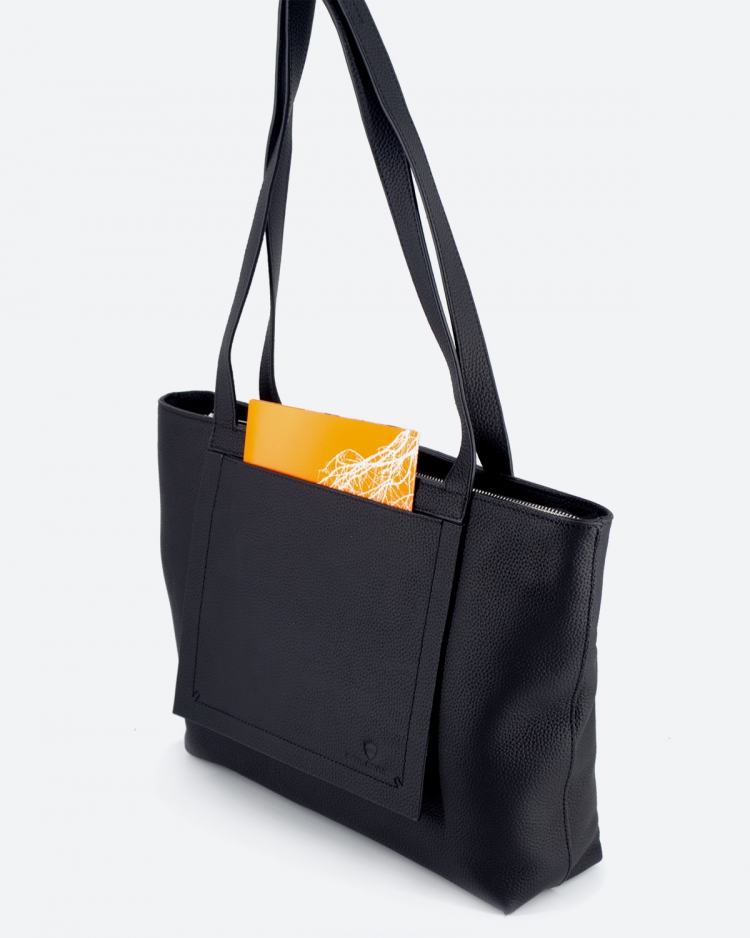 Женская сумка шоппер Paul Rayner black Gloria 3188