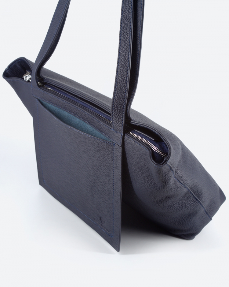 Женская сумка шоппер Paul Rayner blue Gloria 3188