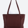 Сумка женская шоппер Paul Rayner burgundy 3188