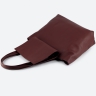 Сумка женская шоппер Paul Rayner burgundy 3188