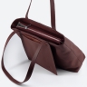 Сумка женская шоппер Paul Rayner burgundy 3188