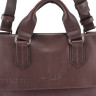 Деловая сумка коричневая IP Collection 2016-5-87.4