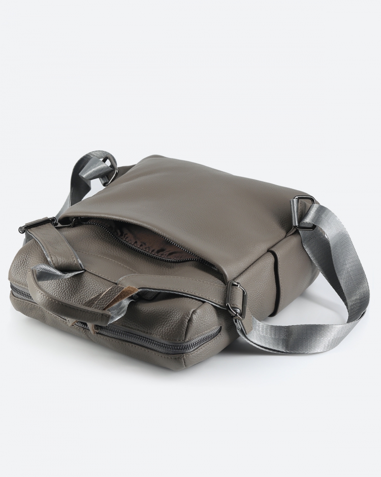 Женский рюкзак под А4 серый Paul Rayner 1071