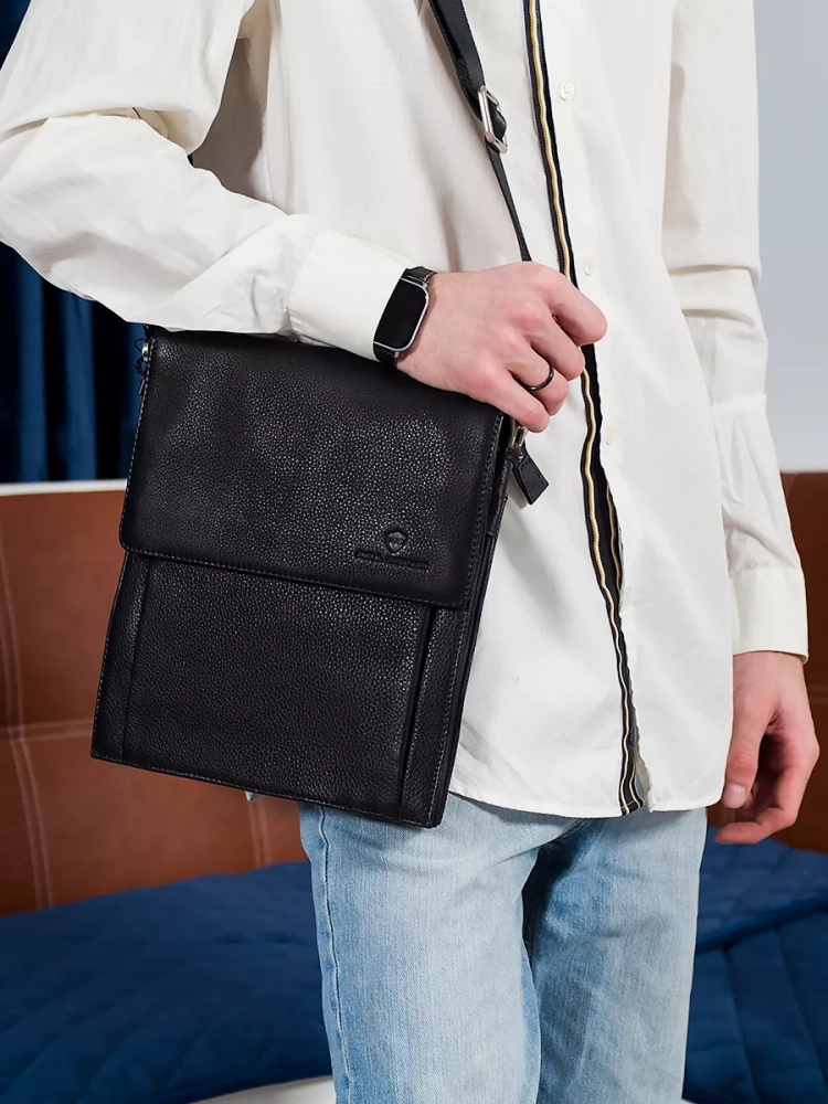 Мужская кожаная сумка Paul Rayner 0035858-4-007