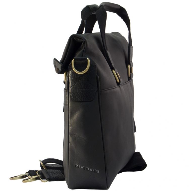 Объемный деловой портфель кожаный IP Collection7-5-51.2