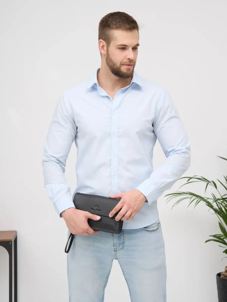 Мужской клатч кожаный Paul Rayner 1645-7