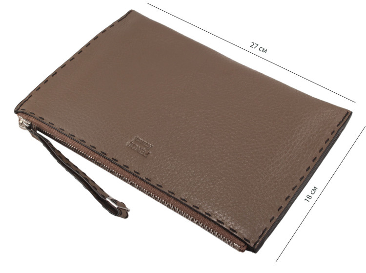Папка для документов кожаная Fendi olive_9025