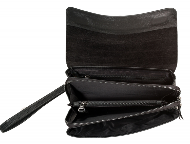 Классический мужской клатч с кистевым ремнем Paul Rayner 0351405-1_1115