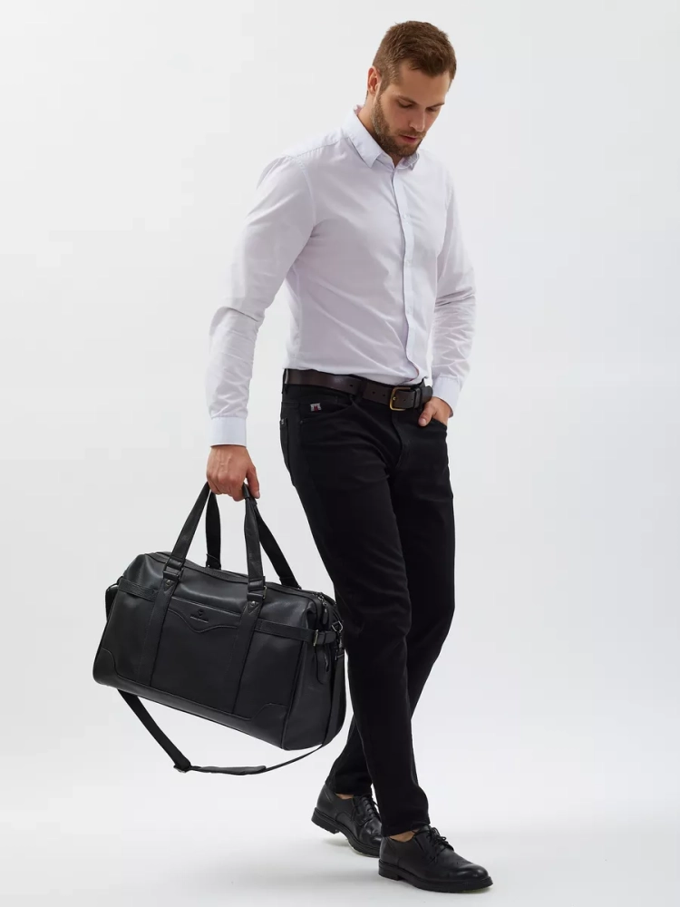 Мужская дорожная сумка из натуральной кожи Paul Rayner 0047832-1