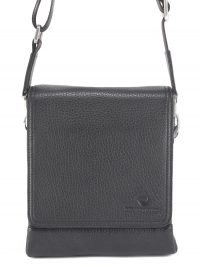 Кожаная cумка-планшет Paul Rayner черная 00312082-007