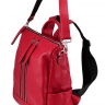 Женский рюкзак кожаный P.R. Grace red_8183