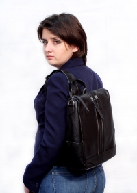 Городской женский рюкзак P.R. Grace black 1204