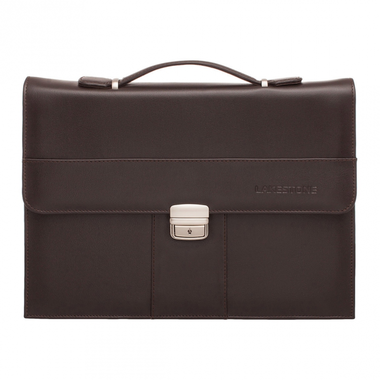 Портфель папка из натуральной кожи Thomas Brown