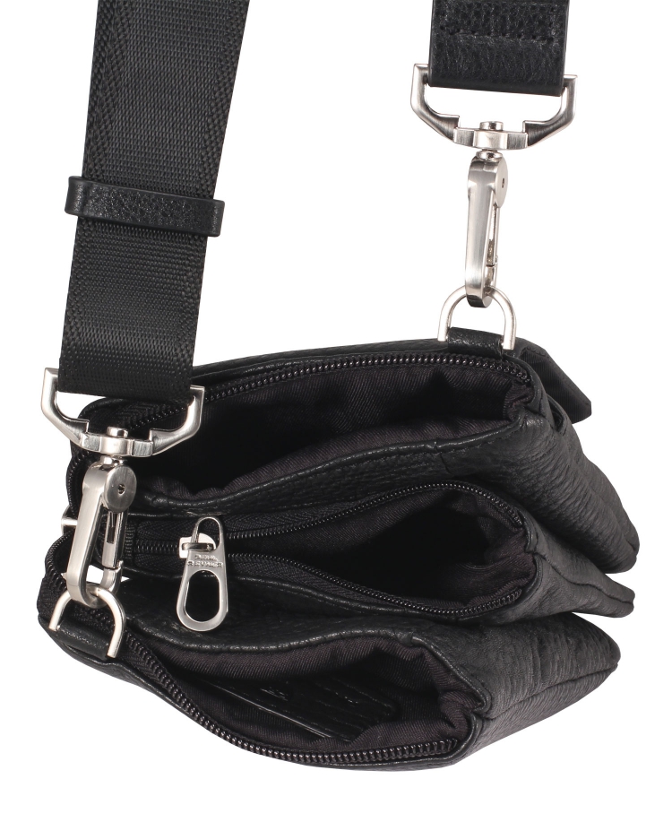 Сумка мужская на пояс Paul Rayner 8766-2-007-PR_4865