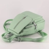 Рюкзак женский кожаный маленький Paul Rayner мята 1031-1
