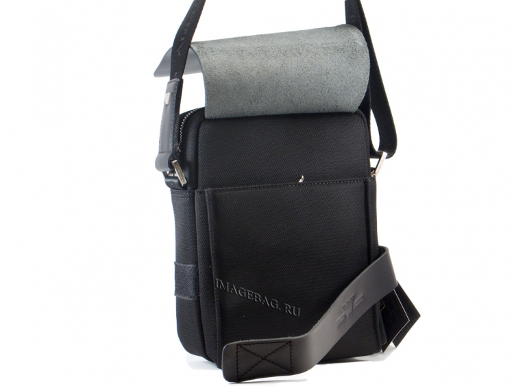 Комбинированая сумка планшет с плечевым ремнем Giorgio Armani 2832-4