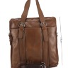 Коричневая кожаная сумка WSTPolo 2903-3MST