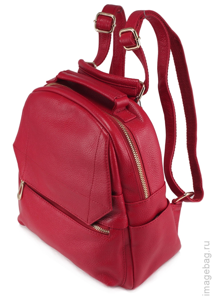 Рюкзак женский городской P.Rayner Gina red-9619