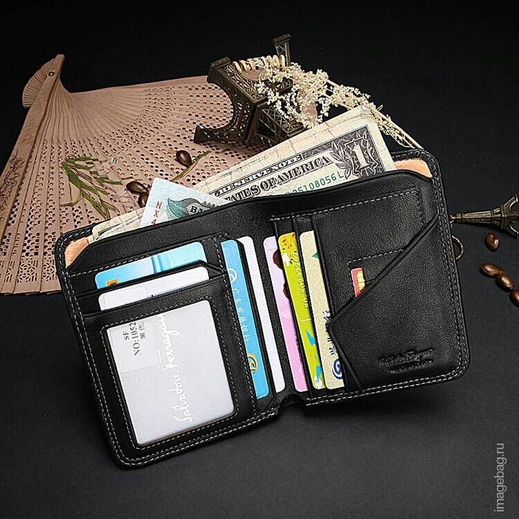 Кожаный кошелёк Salvatore Ferragamo 1052-2-37_8