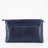 Клатч женский кожаный синий 8819